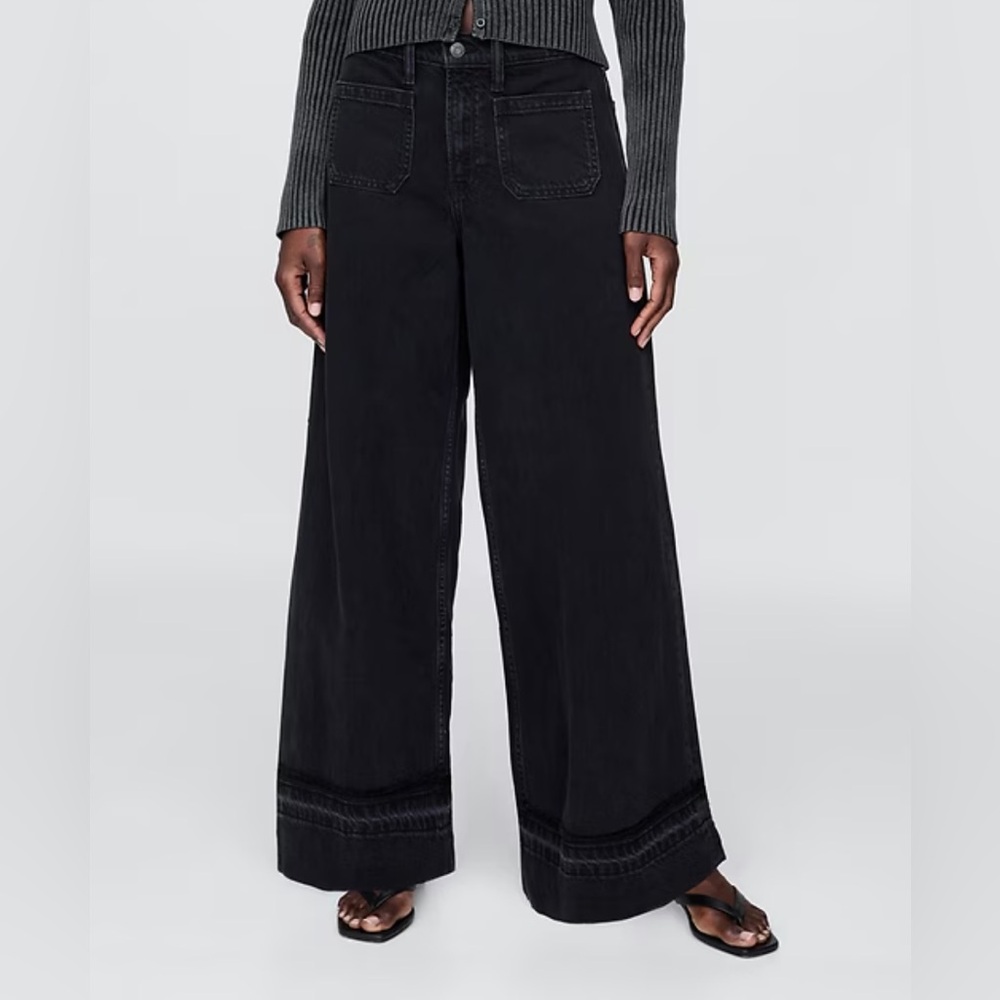 GAP Mid Rise UltraSoft Baggy Jeans
